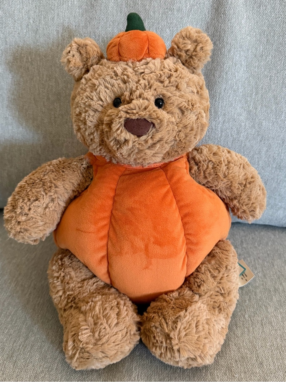Jellycat Bartholomew Bear Pumpkin BNWT